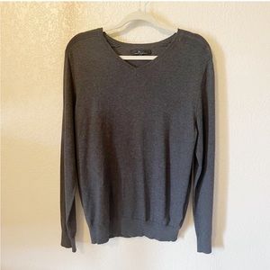 Marc Anthony Grey V neck Sweater